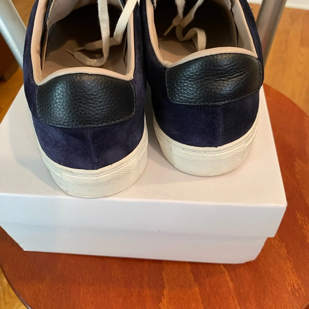 Common projects blue suede white sole sneakers men’s 7 US/ 40 EU / Women’s 8.5. - Picture 4 of 8